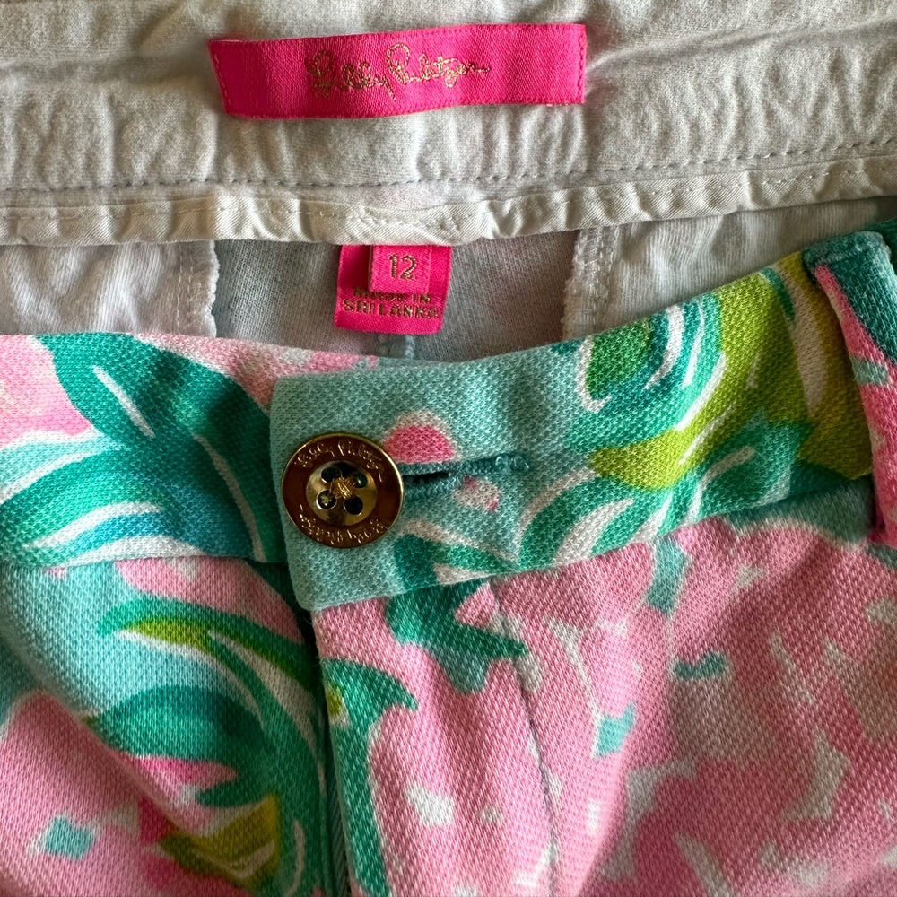 Lilly Pulitzer size 12 shorts